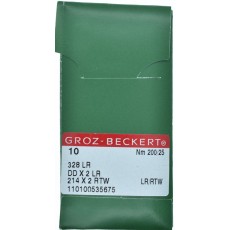Groz-Beckert 328LR, 214X2RTW leather sewing needle Size 200/25
